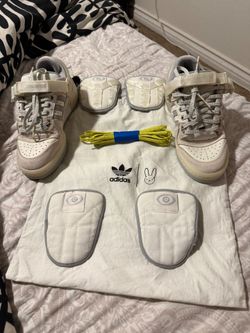 adidas x Bad Bunny Forum Buckle Low "Last Forum" White (size 4 1/2)