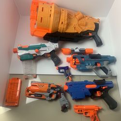 RARE NERF SET BLASTERS