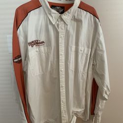 Harley Davidson Mens Long Sleeve Shirt