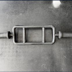 Synergee Tricep Bar 25 lbs  Black Phosphorus for Extensions, Curls, & Pressing Workouts