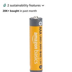 Amazon Basics AAA Batteries