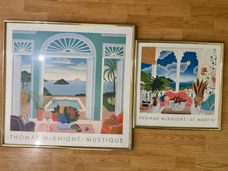 Thomas mcknight art mustique + St Martin