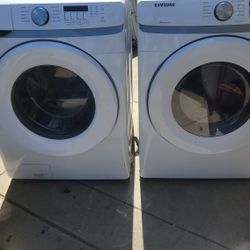 SAMSUNG HE WASHER GAS DRYER SET WORKS GREAT CAN DELIVER 