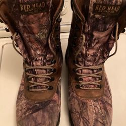 Redhead 10 Inch Camouflaged Waterproof Boots