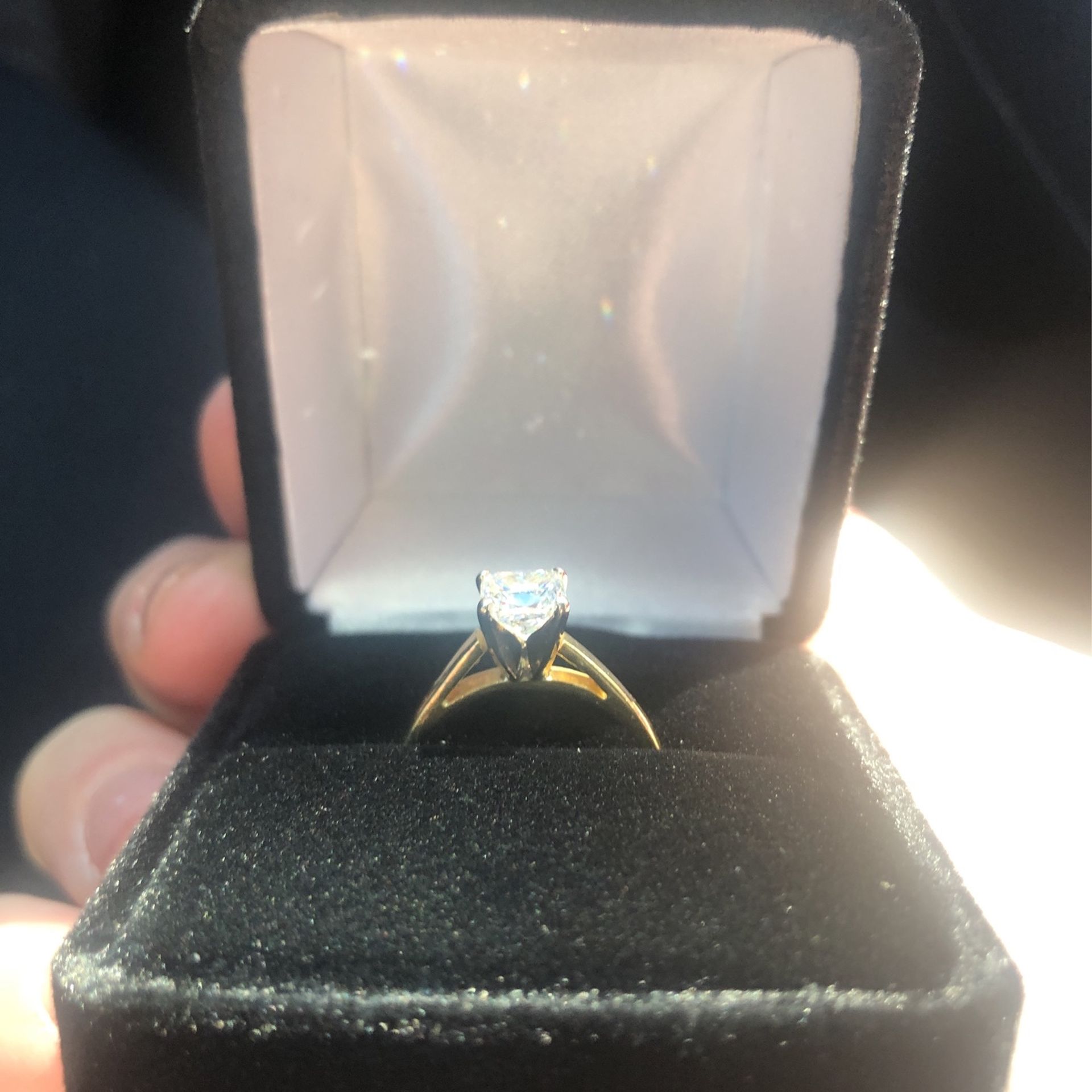 1 Carat Diamond Gold Wedding Ring