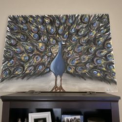 Peacock Painting 