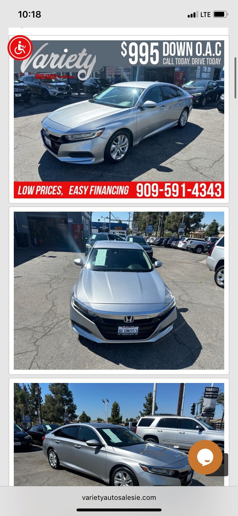 2019 Honda Accord