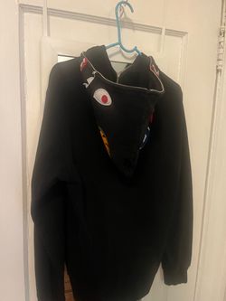 BAPE Shark Full Zip Hoodie Black
