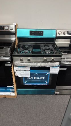 Gas Range stainless steel