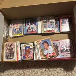 Tons Of 86’-91’ Vintage Baseball Cards LOT 