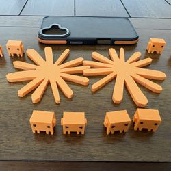 Claude Code Anthropic AI 3D Printed Logo Mascot