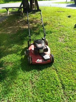 Toro self propelled mower