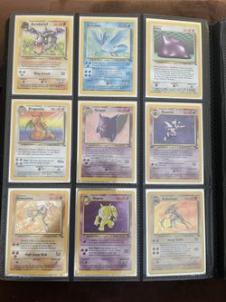 Pokemon Wotc Fossil Master Set 