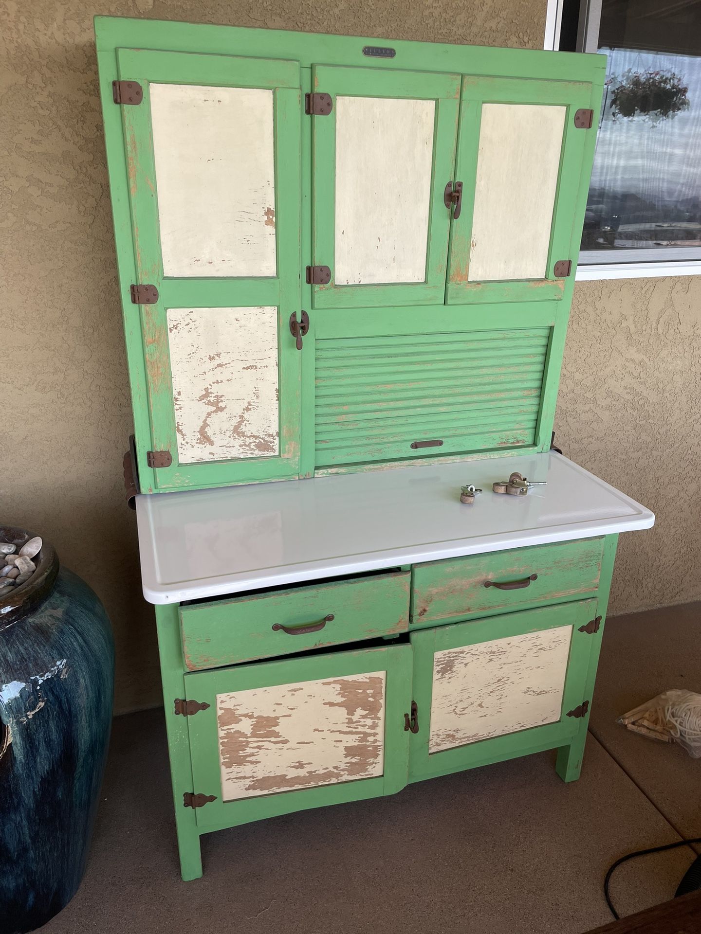 Sellers Antique hoosier like cabinet