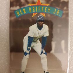 1993 SPRING WATER STAR  KEN GRIFFEY JR. BASEBALL Trading CARD