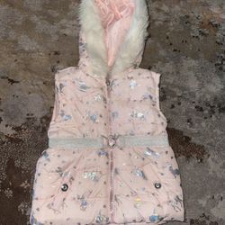 Unicorn Puffer Vest 24 Months