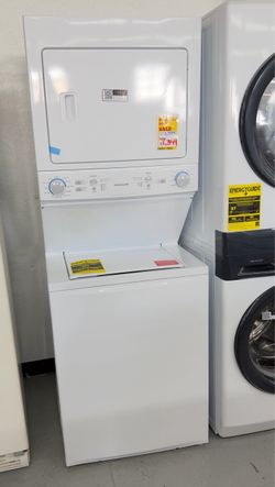 New Frigidaire Laundry Center Washer And Electric Dryer