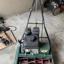 California Trimmer Reel Lawn Mower Gas Powered