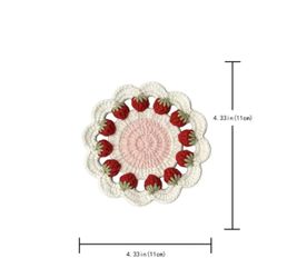 crocheted doily