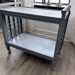 Side Table Or Accent Table With Stool