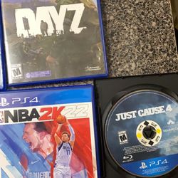 Ps4 Games $8-$10