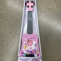 NWT Hello Kitty Ukulele 