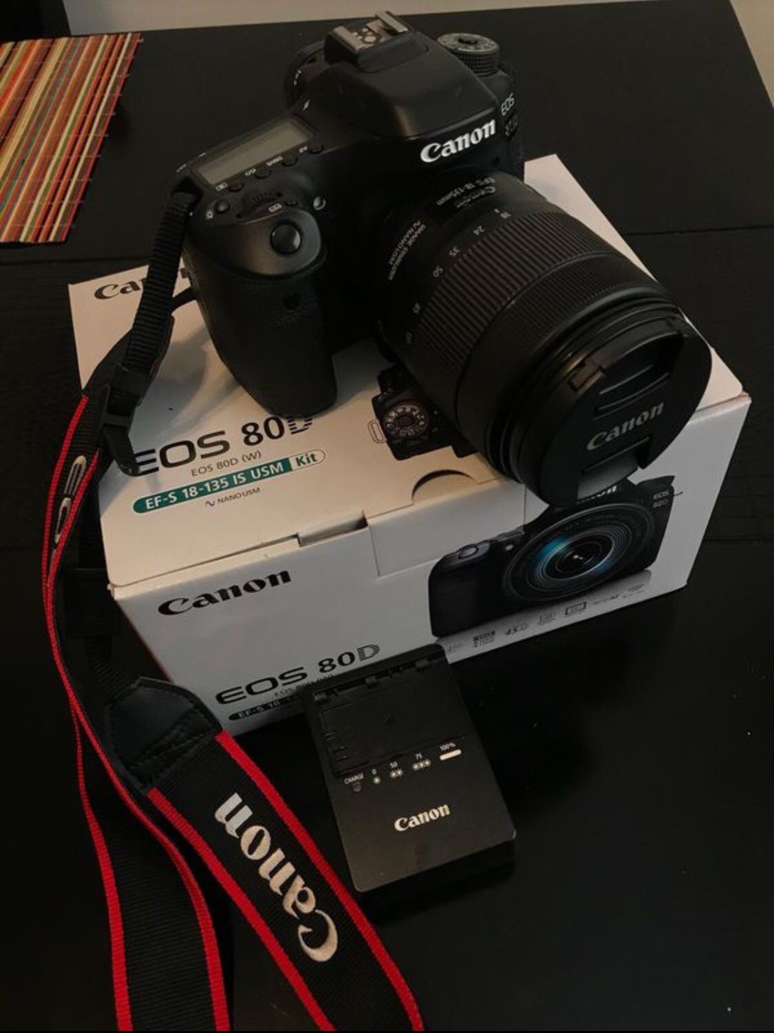 Canon 80D 18-135mm Lens