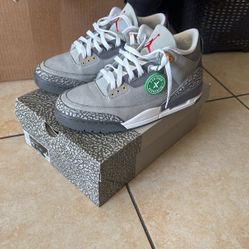Cool Grey 3 Air Jordans 