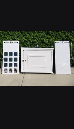Custom Snack Cart with Two Fold-Out Side Shelves