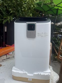 12,000 BTU Portable AC with Smart Control up to 600 Sq. Ft Cool, Dry and Fan Modes Support Flexible Comfort Through Changing Room Conditions