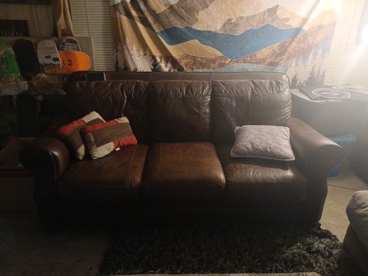Leather Couch