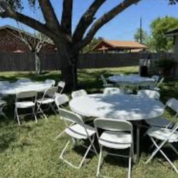 Table Chairs And Canopy