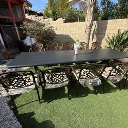 Outdoor dining set (for 12 people ) brand new