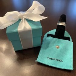 Tiffany & Co Sterling Silver 1837 Ring