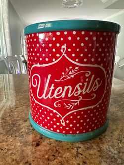 Pioneer woman utensil holder kitchen decor