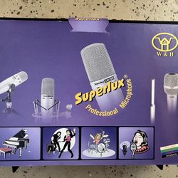 Brand New - Superlux CM-H8B Large Diaphragm True Condenser Microphone