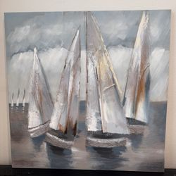 Wall Boat canvas 