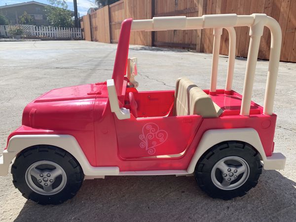 Our generation American girl doll Jeep for Sale in Los Angeles, CA - OfferUp