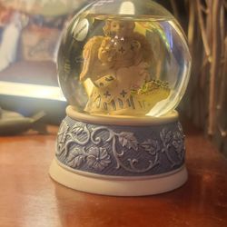 Snowglobe Small 6" High 20 Years Old Mint Condition