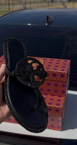 Tory Burch Sparkly Sandals 6.5