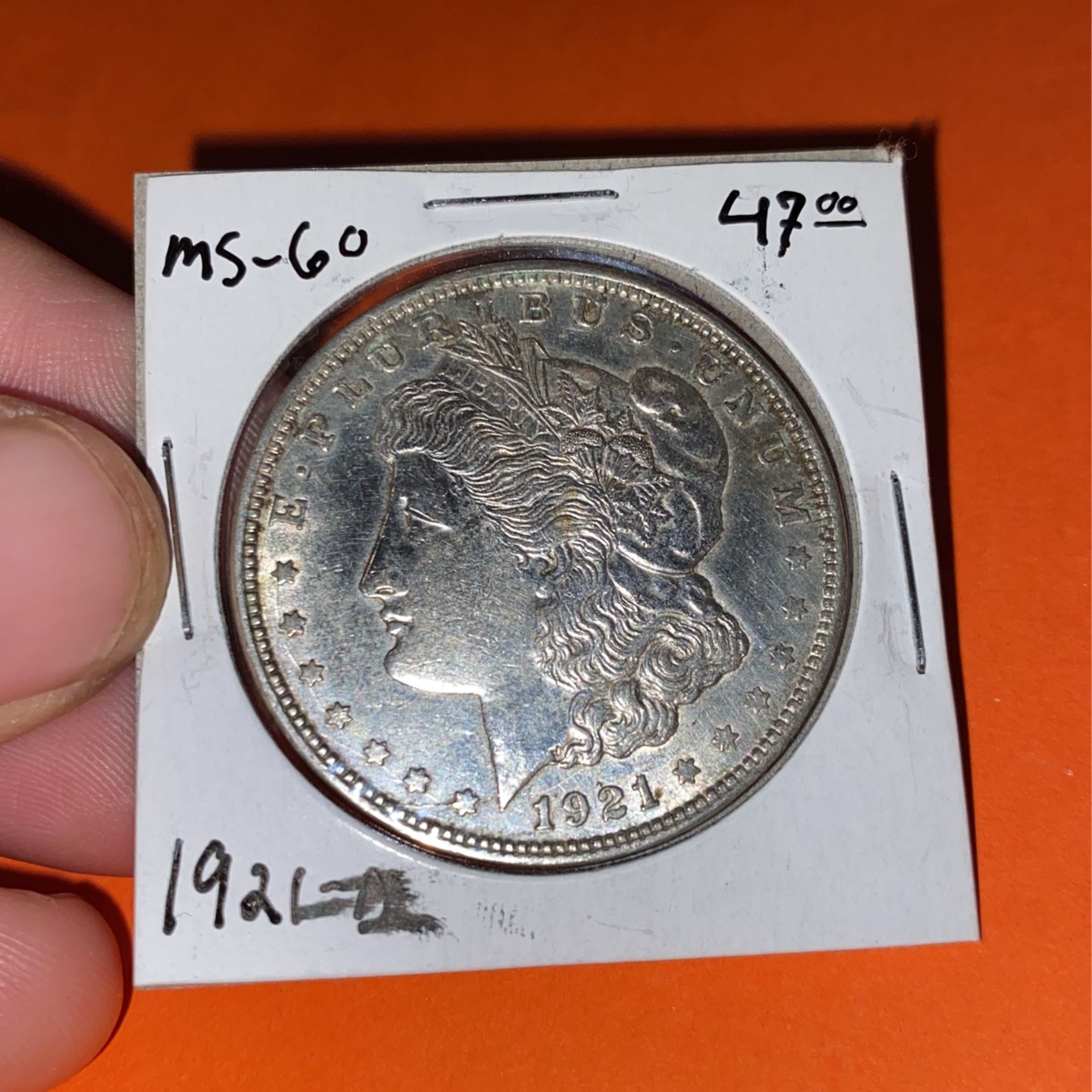 1921-D Morgan Silver Dollar