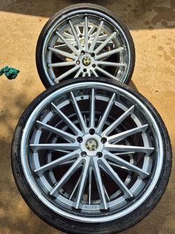 22' Ruff BMW Multi-Spoke Wheels