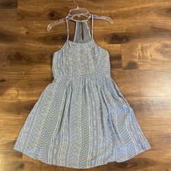 Brand new Womans Hollister brand light  blue dress up for sale 