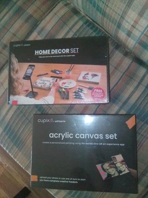 Cupixel Home Decor Set & Acrylic Canvas Set