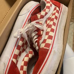 Red Vans
