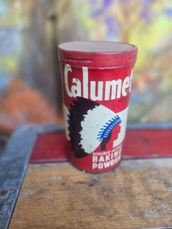 Vintage Calumet Baking Powder Tin