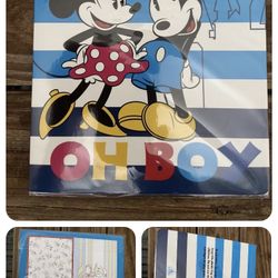Disney Parks WDW Mickey & Friends Oh Boy  Sticky Notes Set of 6 Notepads