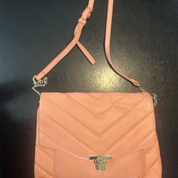 Salmon Color Crossbody