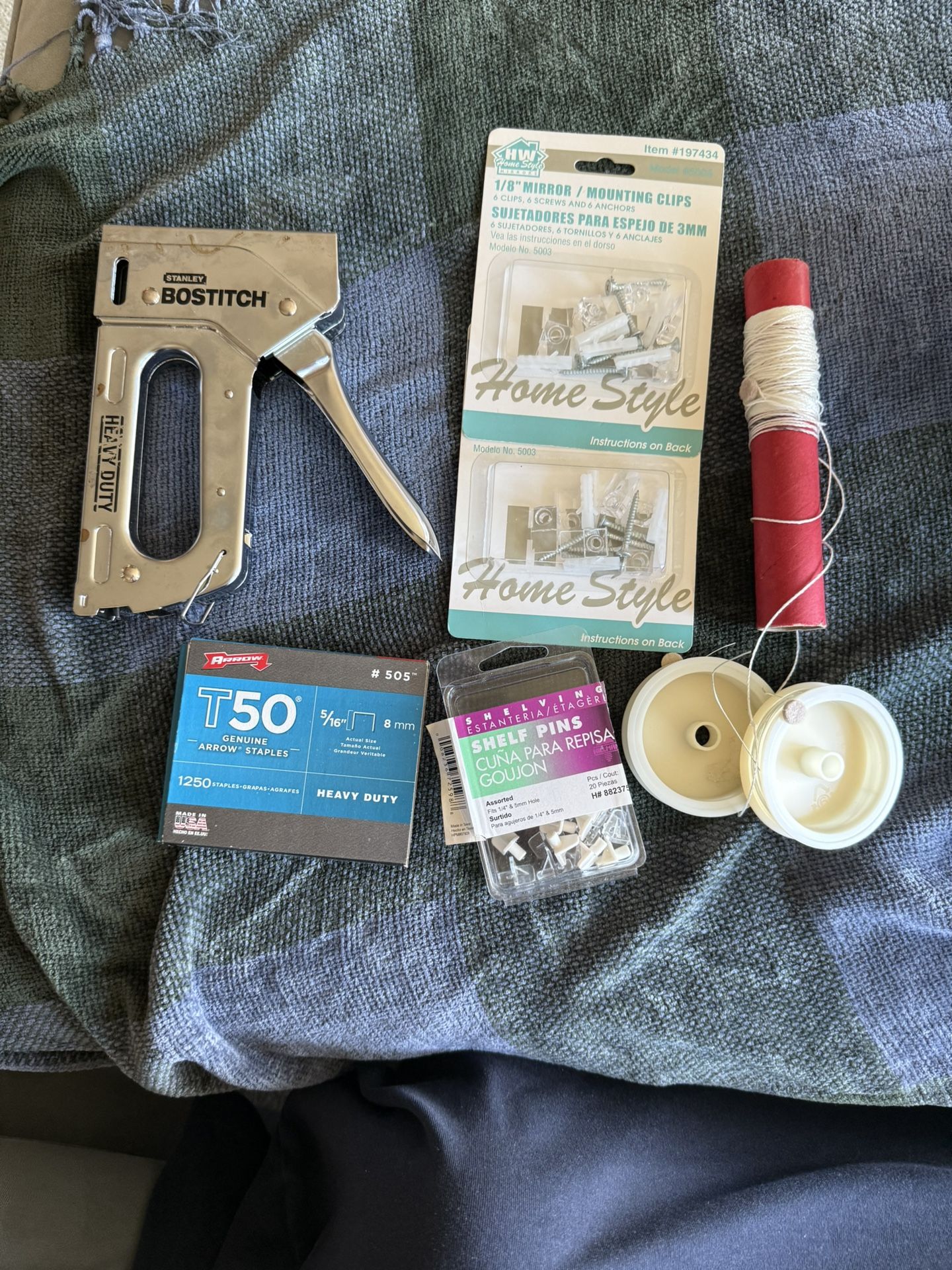 Staple Gun, Staples And Misc Supplies