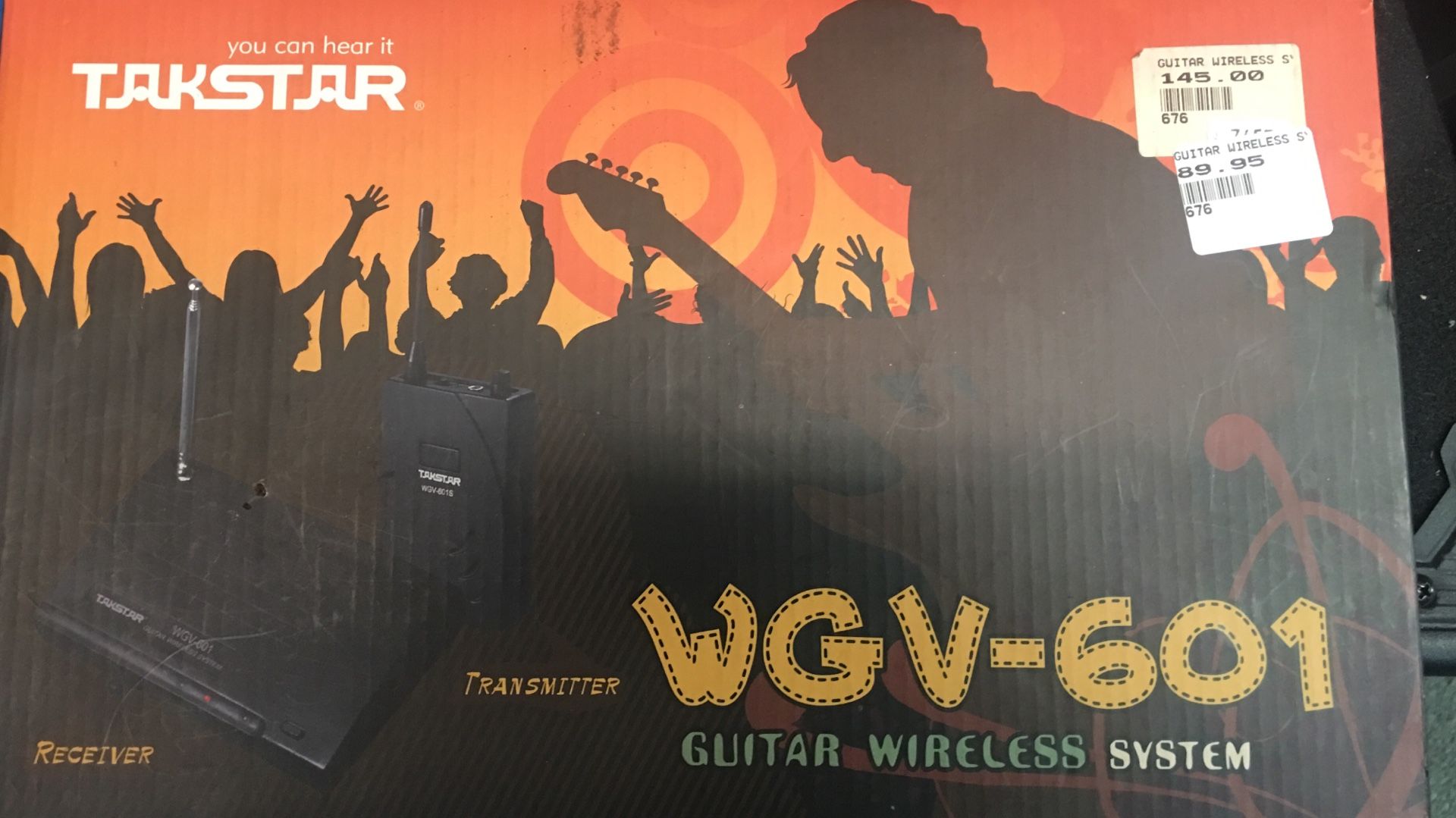 Guitar wireless system